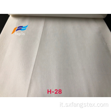Nuovo tessuto per tende per finestre economico tinto in tinta unita bianco
